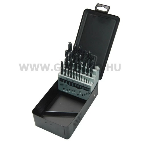 Milwaukee HSS-R fémfúró készlet 1-13mm-ig 25 részes (hiányos)