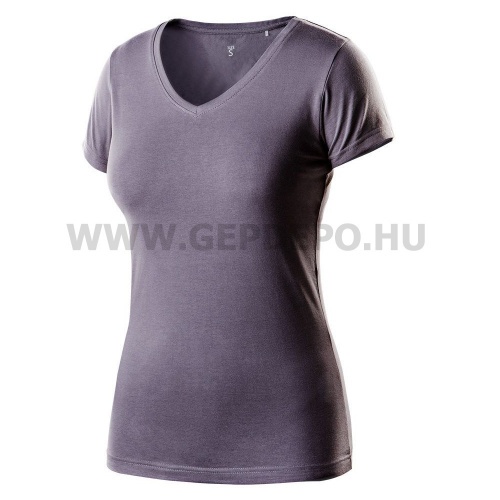 NEO TOOLS női póló sötétszürke L/40