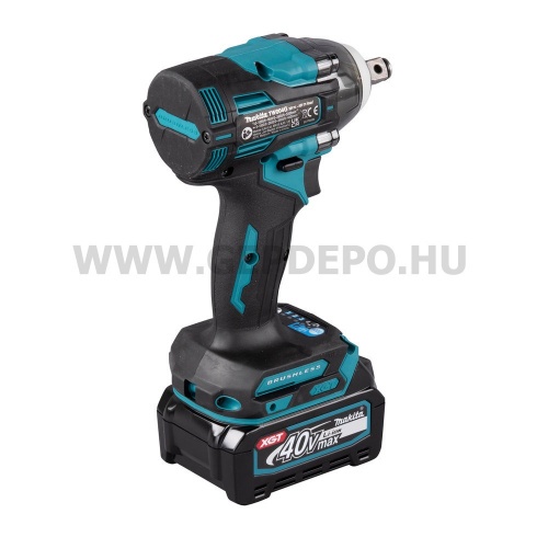 Makita TW004GD201 akkus ütvecsavarbehajtó 1/2" MakPac kofferben 40V max XGT