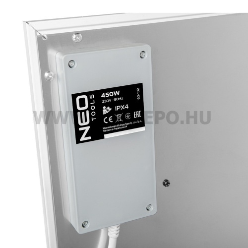 NEO TOOLS infravörös hősugárzó panel 450W