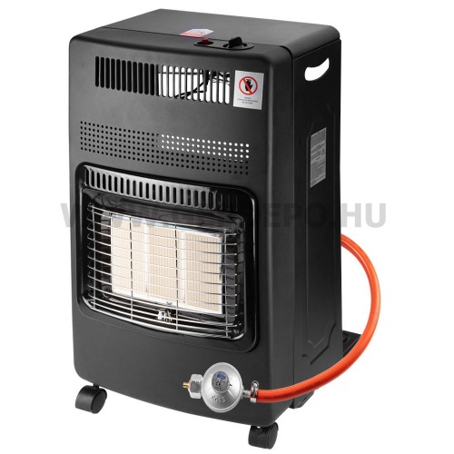 NEO TOOLS kerámiabetétes gázkályha gázpalack tartóval 4200W