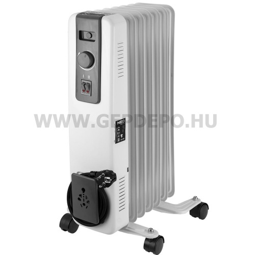 NEO TOOLS olajradiátor 7 bordás 900/1500W