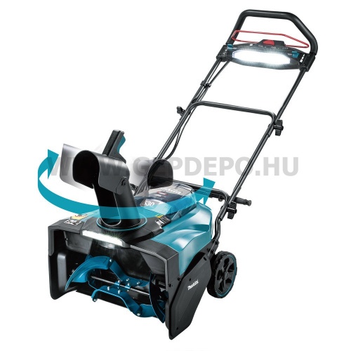 Makita SN001GZ akkus hómaró géptest 40V max XGT BL