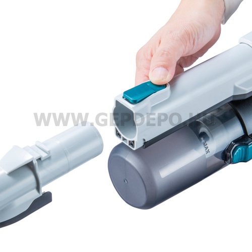 Makita CL004GZ akkus porszívó géptest fehér ciklon tartályos 40V max XGT BL