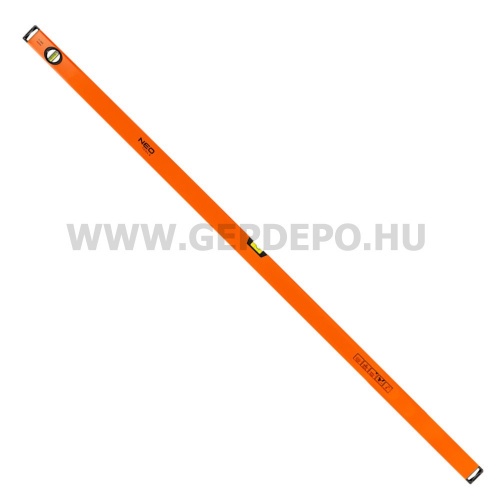 NEO TOOLS alumínium vízmérték 150 cm 2 libellával