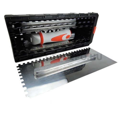 Diatech fogazott glettvas készlet - 130 x 280 mm, 8 részes