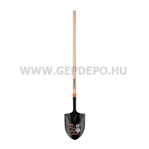 Truper ásó, 123 cm-es fa nyéllel, 23 x 30 cm