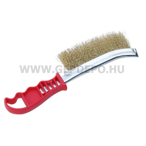 Bautool drótkefe univerzális (műanyag nyéllel)