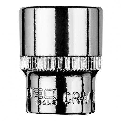 Neo CrV dugókulcs 17mm 3/8", hatlapú