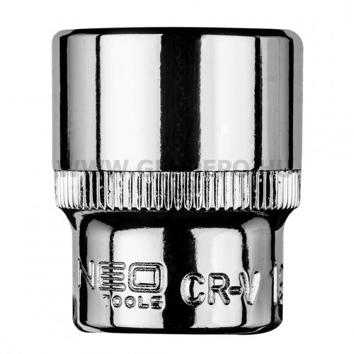 Neo CrV dugókulcs 19mm 3/8", hatlapú