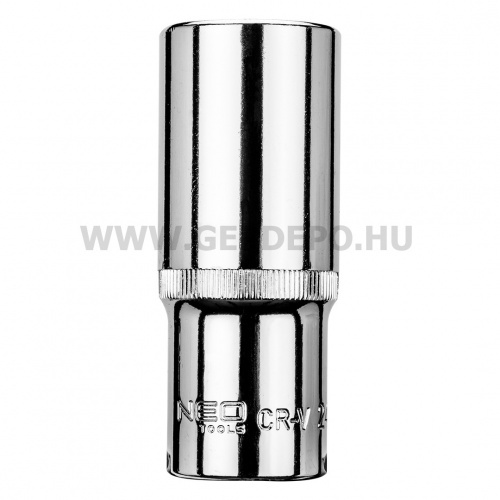 Neo CrV dugókulcs 24mm 1/2", hosszú hatlapú