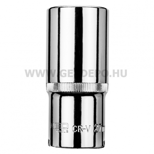 Neo CrV dugókulcs 27mm 1/2", hosszú hatlapú