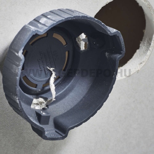 wolfcraft lyukszegélysüllyesztő O 68 mm-es furatokhoz gipszkartonban