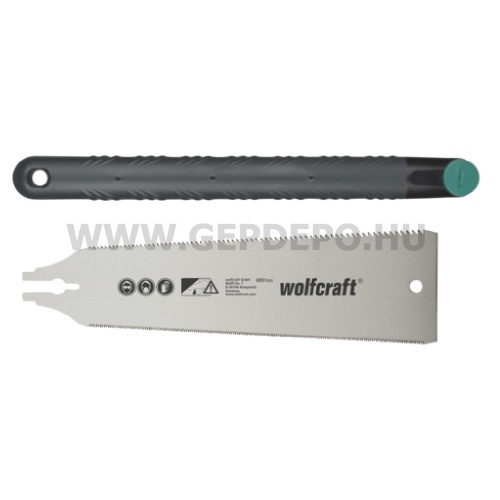 wolfcraft Japánfürész, kétoldalt fogazott, 240 mm