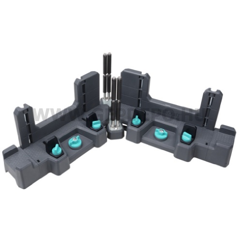 wolfcraft Állítható gérvágóláda szögfelezövel PRO, 120 mm