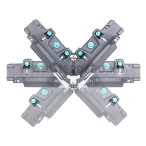 wolfcraft Állítható gérvágóláda szögfelezövel PRO, 120 mm