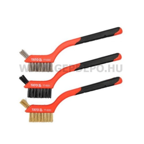 Yato drótkefe készlet 3 részes 180mm