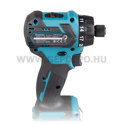 Makita DF032DSME fúró-csavarbehajtó 10,8V-12V Max CXT