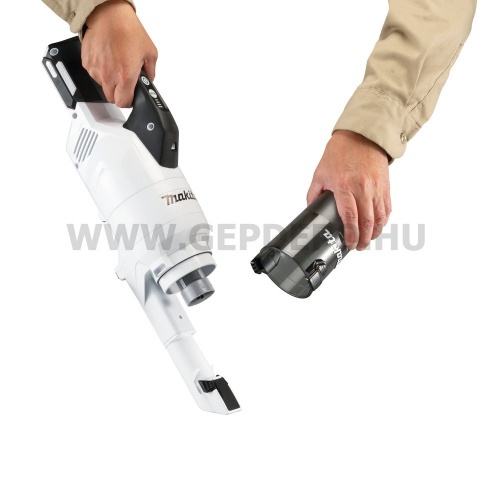 Makita CL003GZ10 akkus porszívó géptest fehér ciklon tartályos 40V max XGT BL BEMUTATÓ DARAB