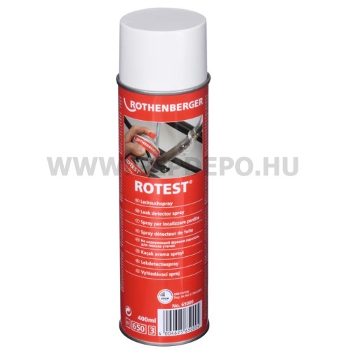 Rothenberger Rotest szivárgáskereső spray, 400 ml
