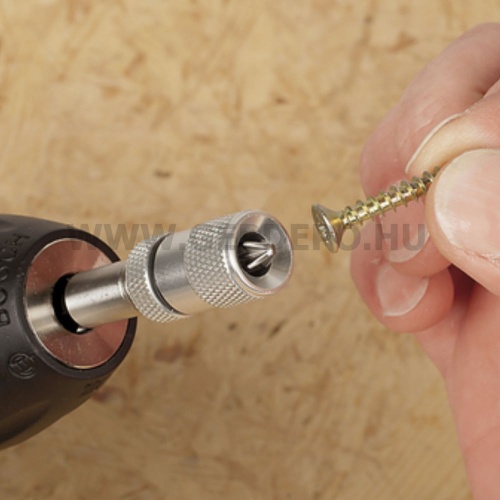 wolfcraft Mágneses bittartó mélységrögzítövel, 72mm