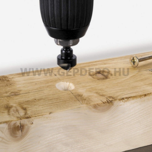 wolfcraft Süllyesztö HSS O12mm, hatszögszárú