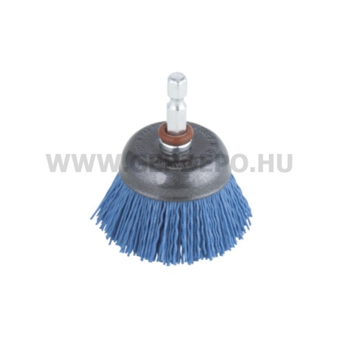 wolfcraft Nejlonszálas üregelö kefe O65mm S=6mm finomszemcsés