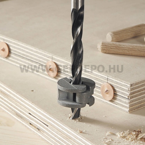 wolfcraft Fatipli készlet jelölövel, fúróval, mélységállítóval 8mm