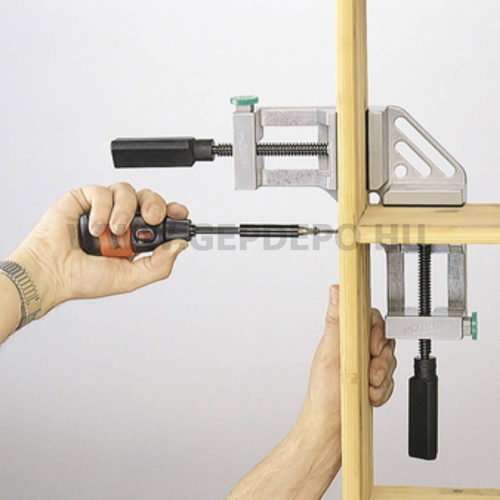 wolfcraft 90°-os sarokrögzítö, csavaros