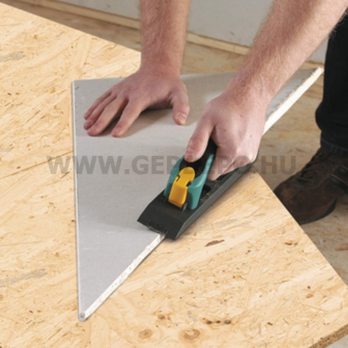 wolfcraft Élsimító gipszkartonhoz, cserélhetö csiszolóráccsal, 258x57 mm