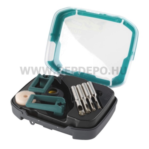 wolfcraft Gyémántfúró készlet “ceramic”, vezetövel, O 5, 6, 8, 10 mm, müanyag dobozban