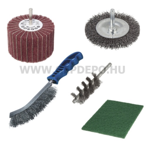 Wolfcraft Fémfelület-csiszoló készlet 5 részes