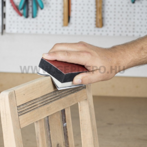 Wolfcraft Bútor-renováló csiszolókészlet 7 részes