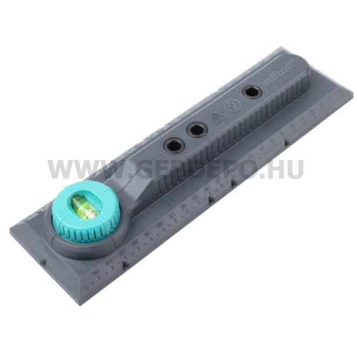 wolfcraft Jelölö- és igazítósablon sorolt gipszkarton dobozokhoz