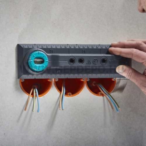 wolfcraft Jelölö- és igazítósablon sorolt gipszkarton dobozokhoz