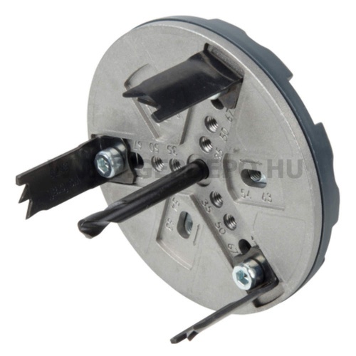 wolfcraft állítható lyukfürész szárazépítéshez, általános, O 35,50,65,68,74,80 mm