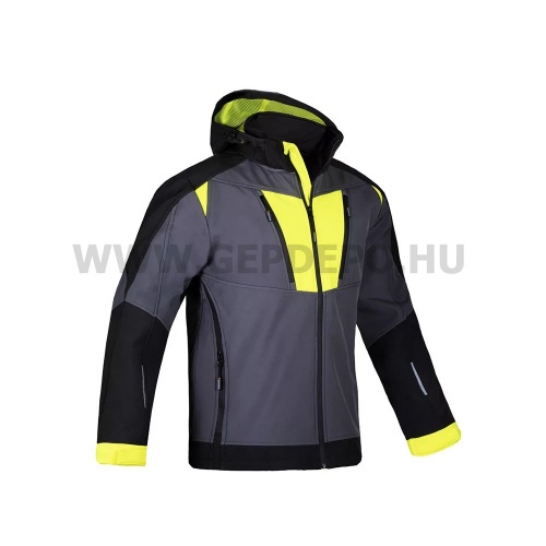 Procera Navigator kapucnis Softshell kabát XXXL