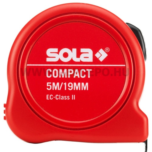 Sola Compact CO acél mérőszalag 5 m