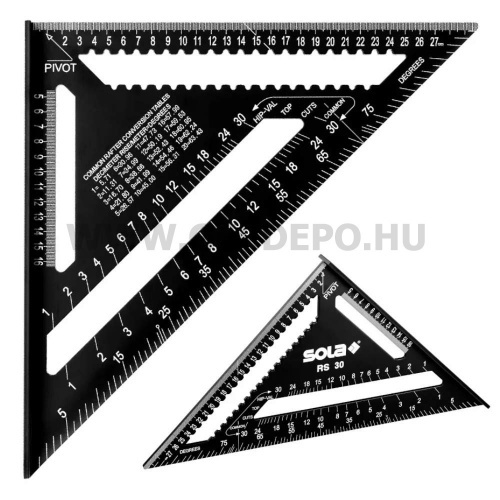 Sola RS 30 talpas ácsderékszög 300 mm