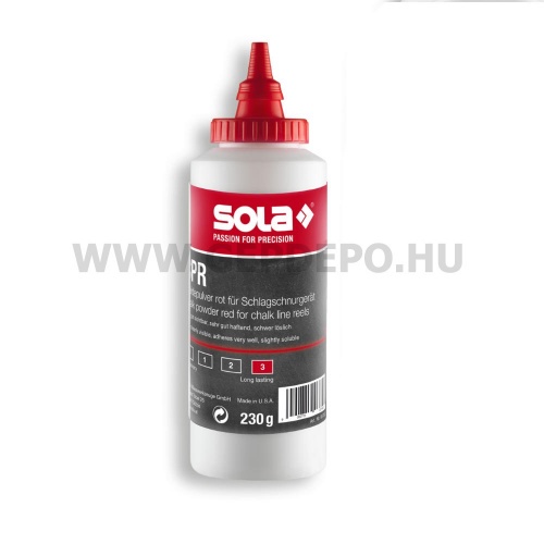 Sola CPR 230 piros krétapor 230g