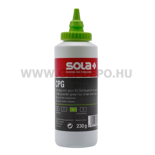 Sola CPG 230 zöld krétapor 230g