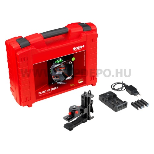 Sola PLANO 4D green 4x360° lézer