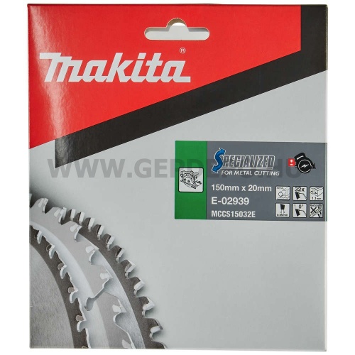 Makita Specialized körfűrészlap acélhoz 150mm f:20 Z32
