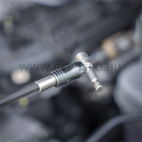 wolfcraft Mágneses bittartó gyürümágnessel, 150mm