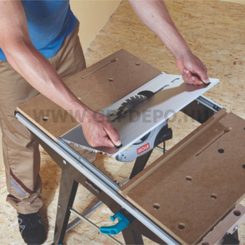 wolfcraft master cut 1500 gépasztal és munkapad