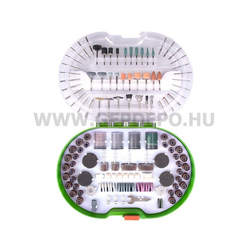 Extol mini köszörű csiszoló, polírozó tartozék készlet 276 részes