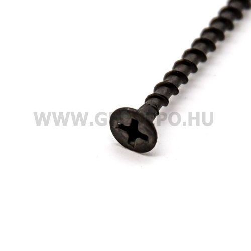 Gipszkarton csavar 3,5x45 famenetű PH foszfátozott