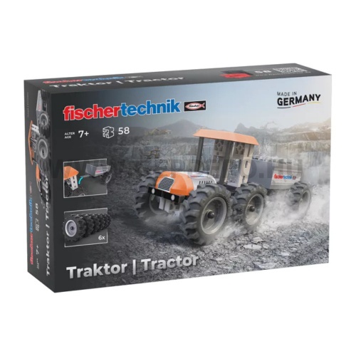 Fischertechnik játék Traktor