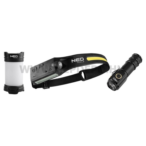 NEO TOOLS 3 részes kempinglámpa készlet