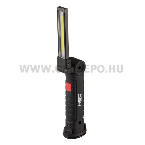 NEO TOOLS akkus műhely-vizsgáló lámpa 200 lumen, 3W COB LED